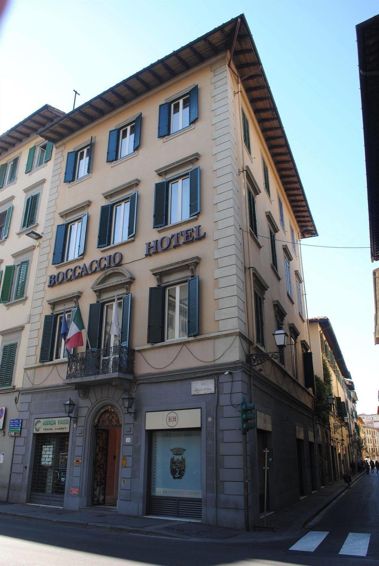 Hotel Boccaccio Florenţa Exterior foto